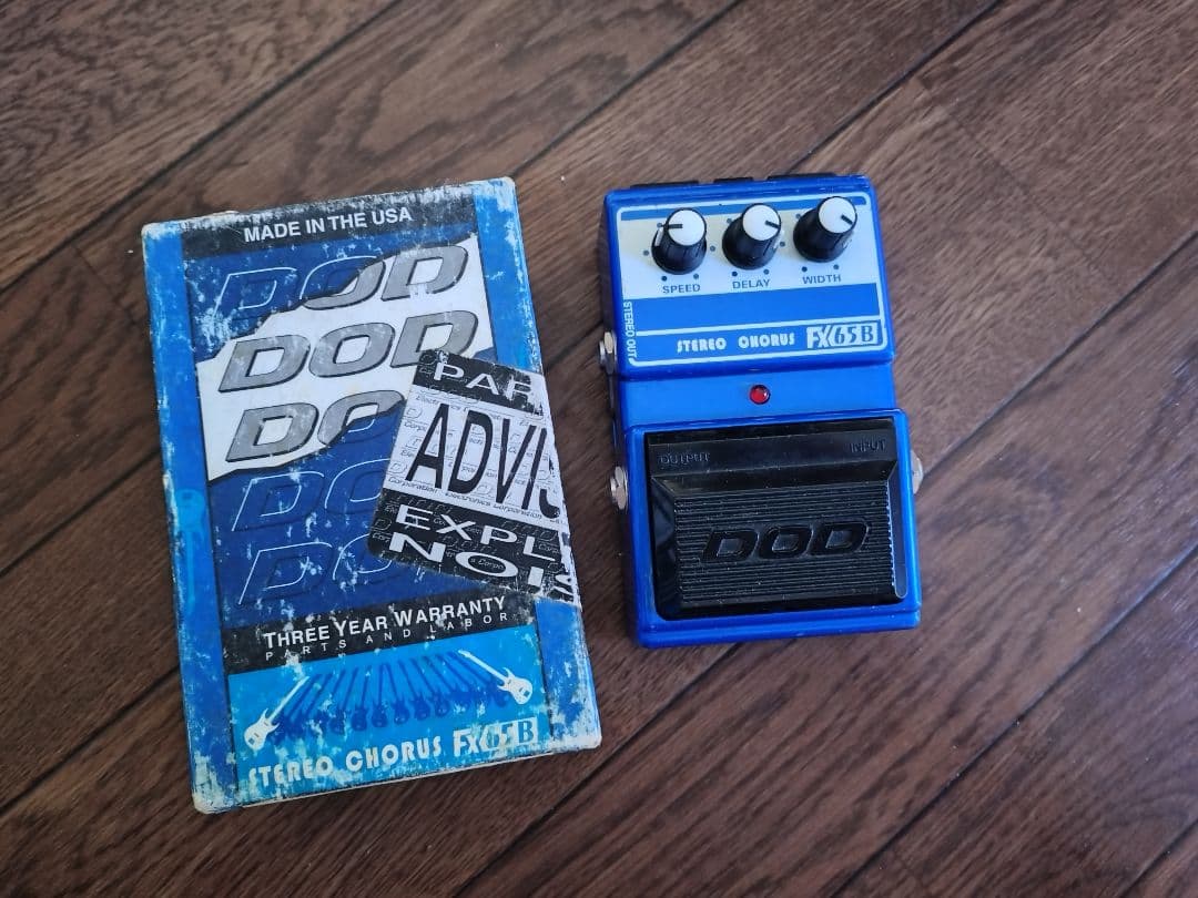 【箱・説明書あり】DOD FX65B ステレオコーラス