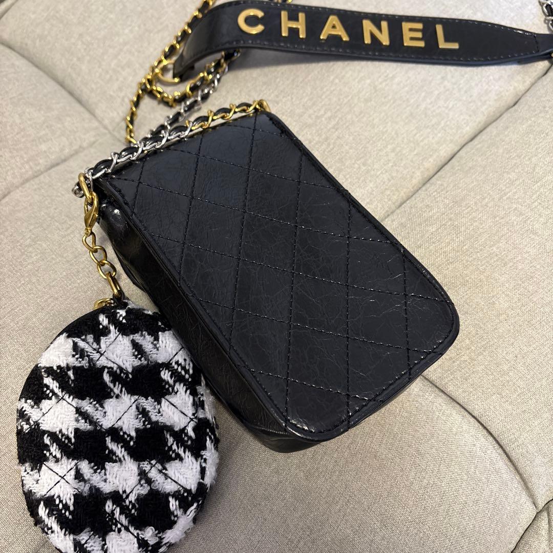 ♡非売品 シャネル ノベルティ スマホポーチ ミニバッグ 斜め掛け♡