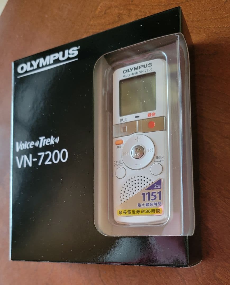 【OLYMPUS VN-7200】＆【オリンパス [TP8] イヤホン】＆カバー