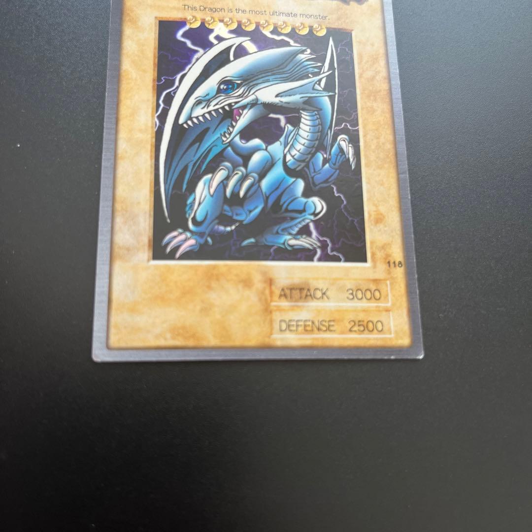 遊戯王 バンダイ版 ブルーアイズホワイトドラゴン 英語　カードダス