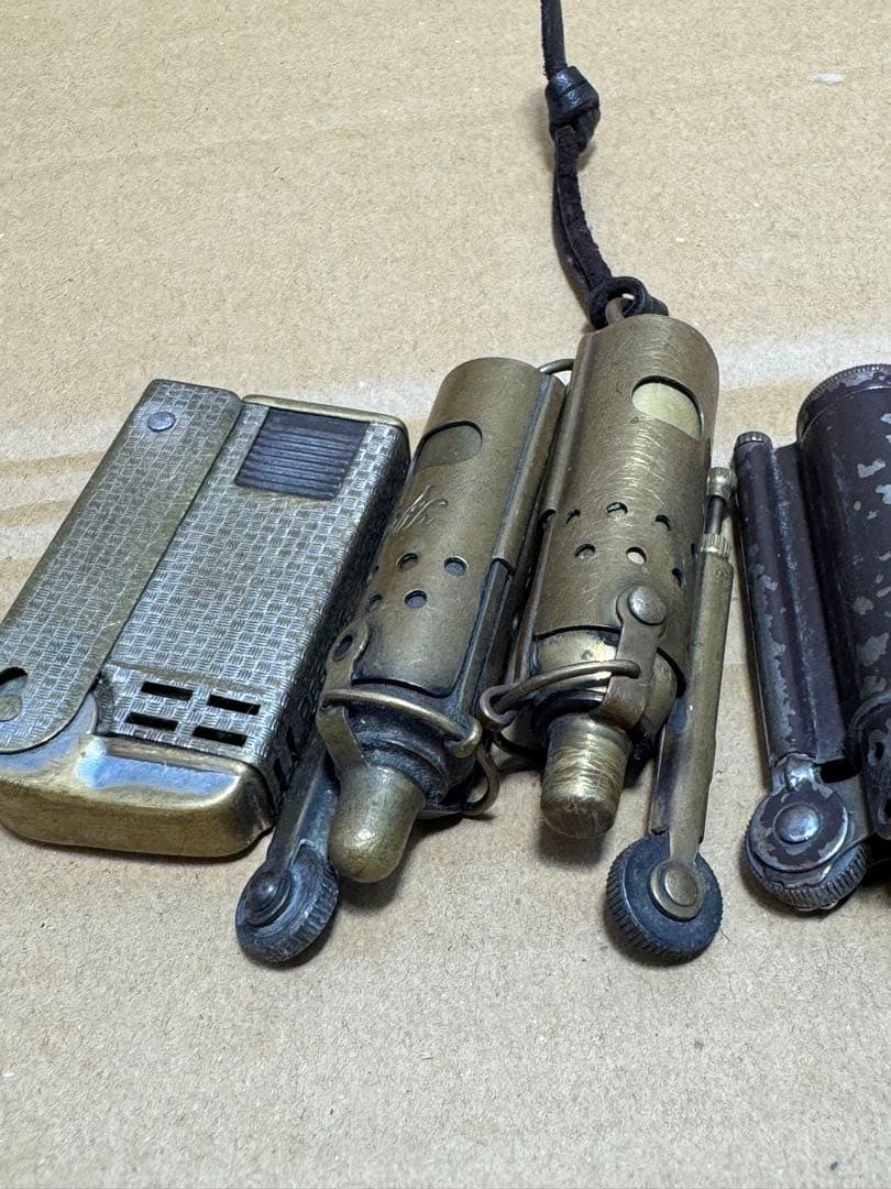 メタル製ライター まとめ　7台