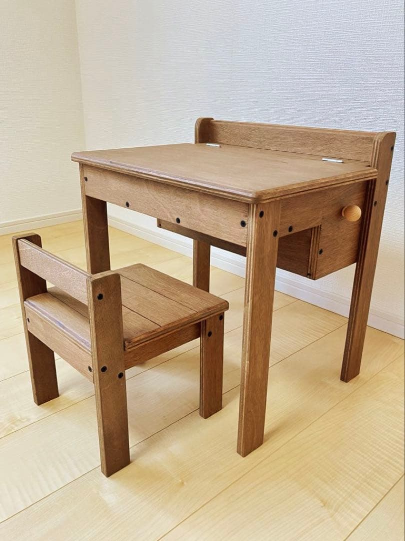 ミニドレッサー　キッズチェア　子供用　おままごと　いす　お祝い　ハンドメイド