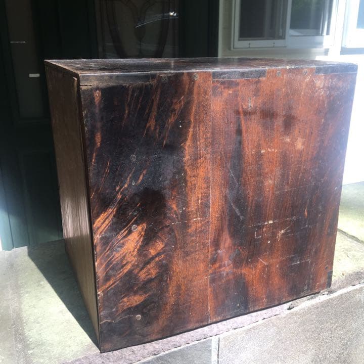 中国骨董 支那事変記念 旧日本軍 中国唐木箪笥 昭和14年（1938）本物保証