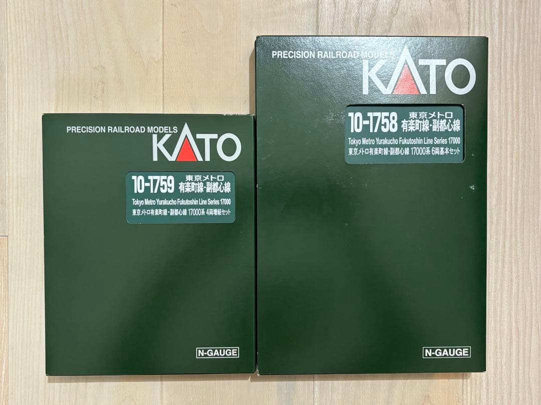 KATO 東京メトロ17000系 10両セット 室内灯付き