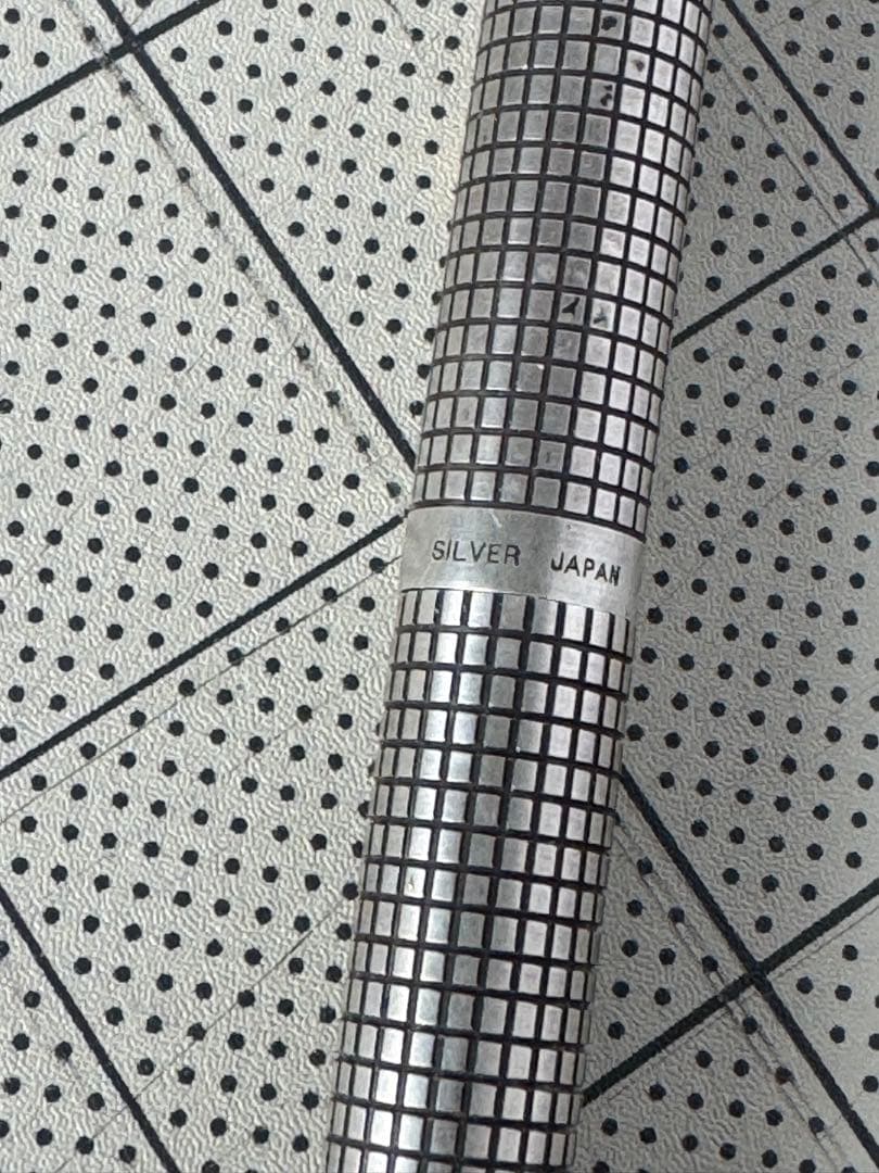 セーラー銀張り14k万年筆