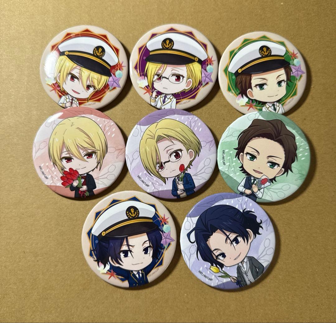 憂国のモリアーティ 缶バッジ 8点セット