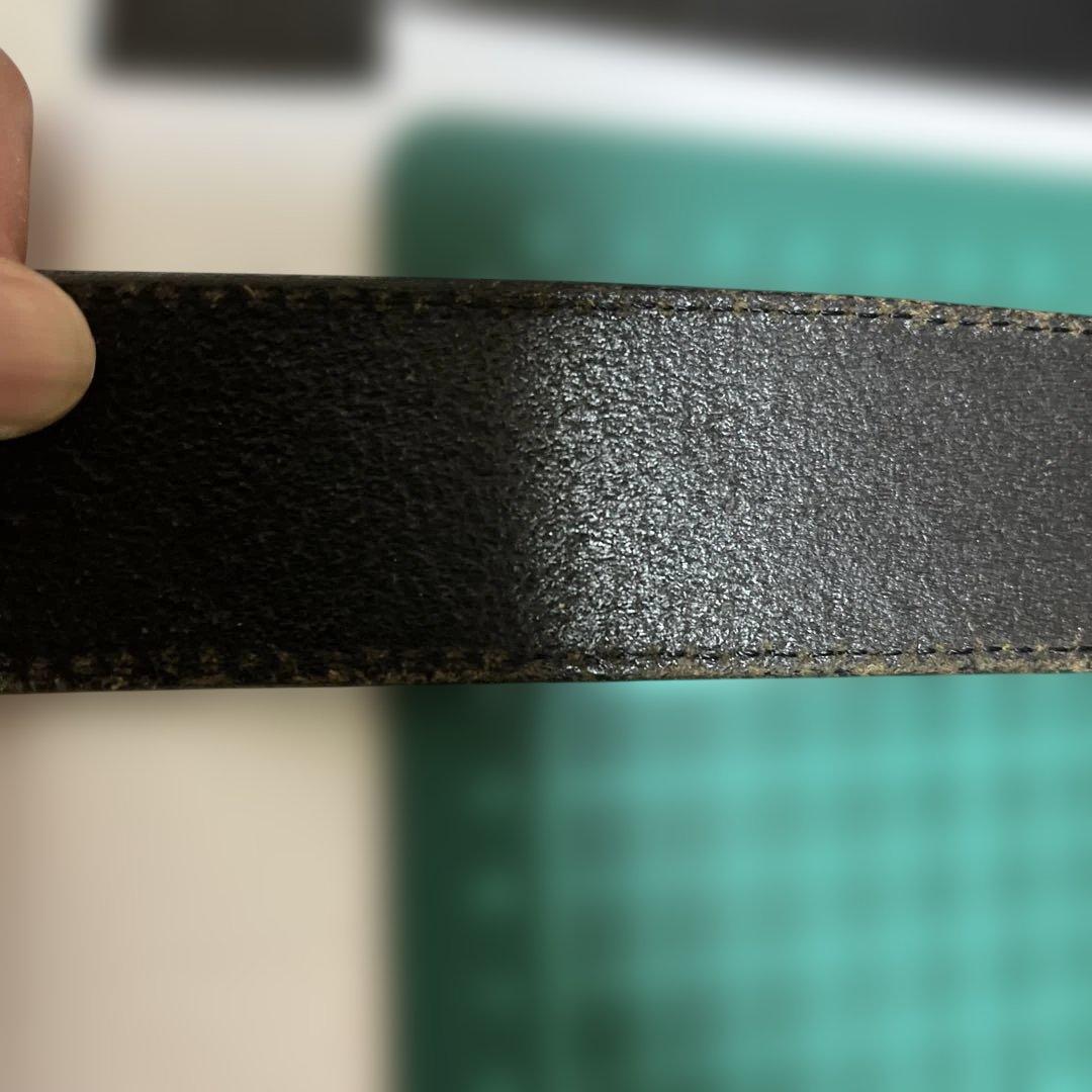 ま*と様 値下げ！ハーレーダビッドソン ブラックレザーベルト