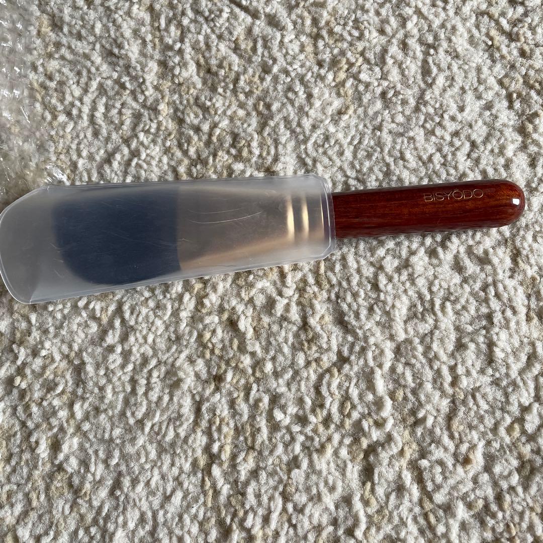 BISYODO フェイスフィニッシングブラシ 木製ハンドル