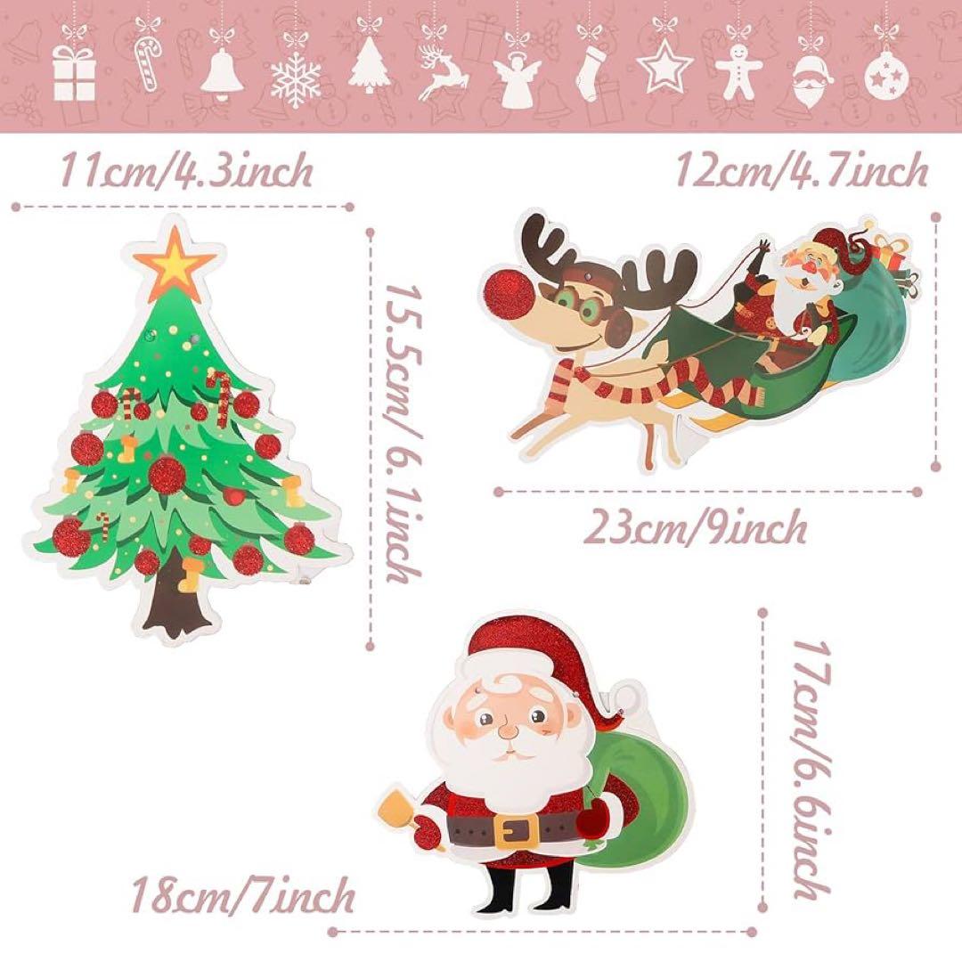 クリスマスバナー 旗 ハンギングバンティング、メリークリスマスバナー