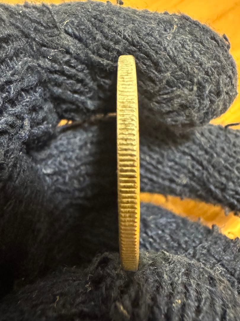 Xmas スペシャル❗️★本物保証★新一円銀貨　大型　明治17年　特年　1円　一圓