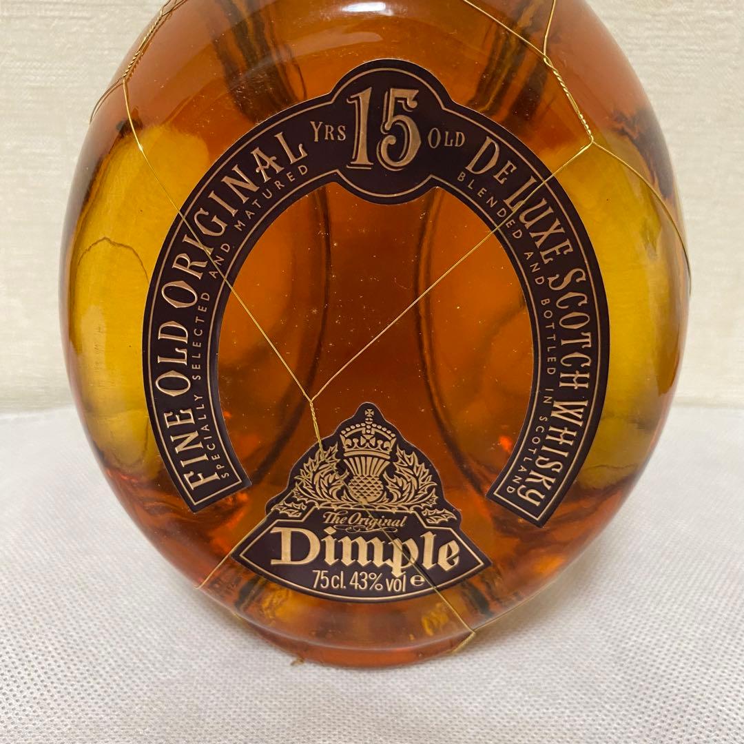 【新品・美品】Dimple 15 Years Old スコッチウイスキー