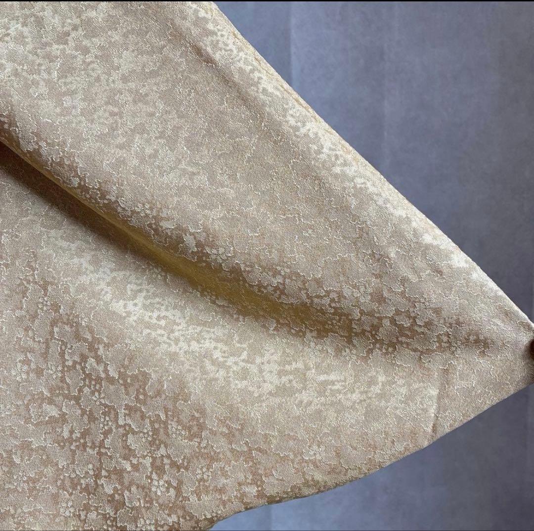 l*a様 色無地　正絹　トールサイズ　ぼかし　さが美　雪輪　落款有り