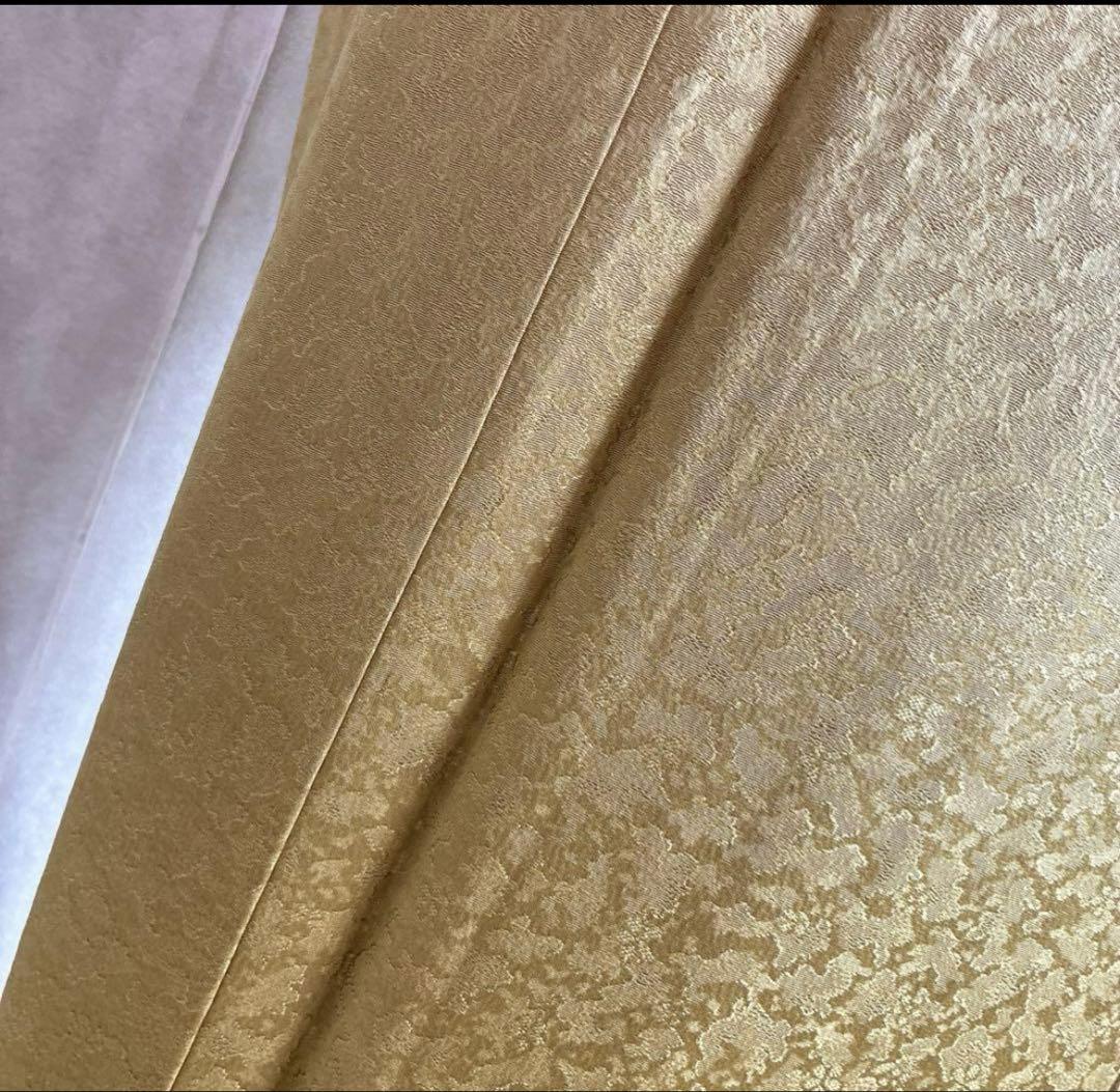 l*a様 色無地　正絹　トールサイズ　ぼかし　さが美　雪輪　落款有り