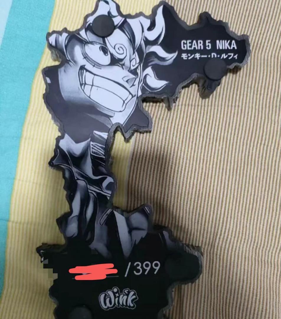 ワンピース Wink ギア5 ルフィ ニカ ガレージキット ガレキ スタチュー