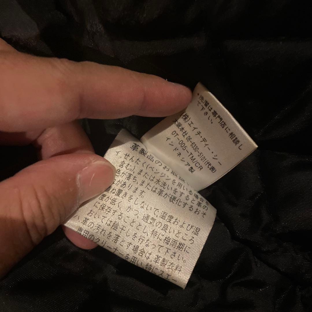 Herley Davidson黒 シングルライダース レザージャケット