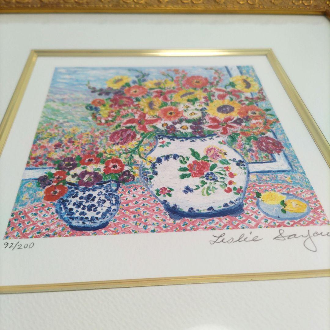 レスリー セイヤー 【新品】シルクスクリーン☆限定版画☆サイン・エディション有り