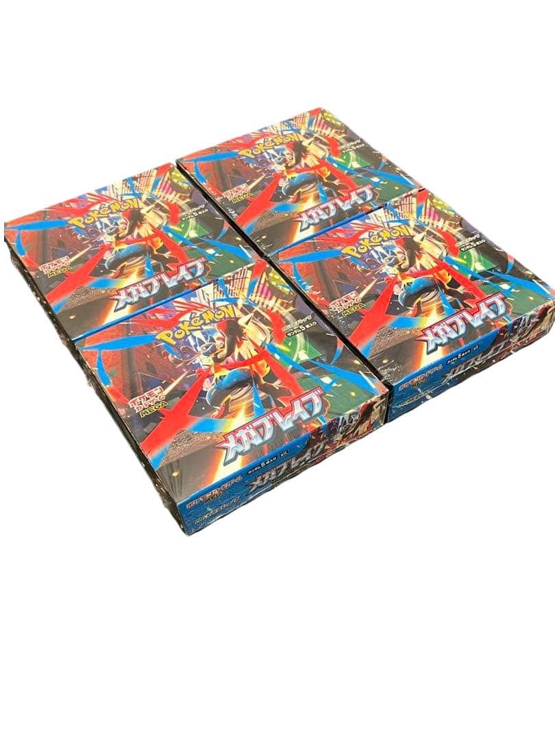 ポケモンカード メガブレイブ 4BOX 新品未開封 シュリンク付き
