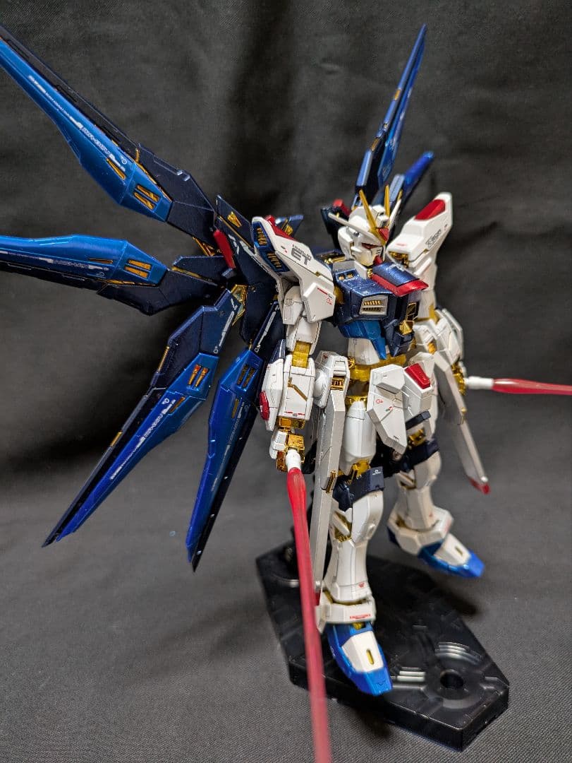 1/144RG 光の翼付きストライクフリーダムガンダム[チタニウムフィニッシュ]