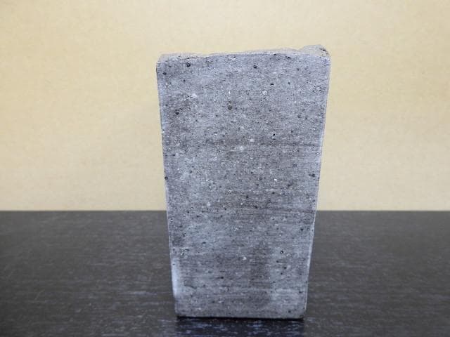 佐藤和彦　釉彩文角壺　共箱　MA376