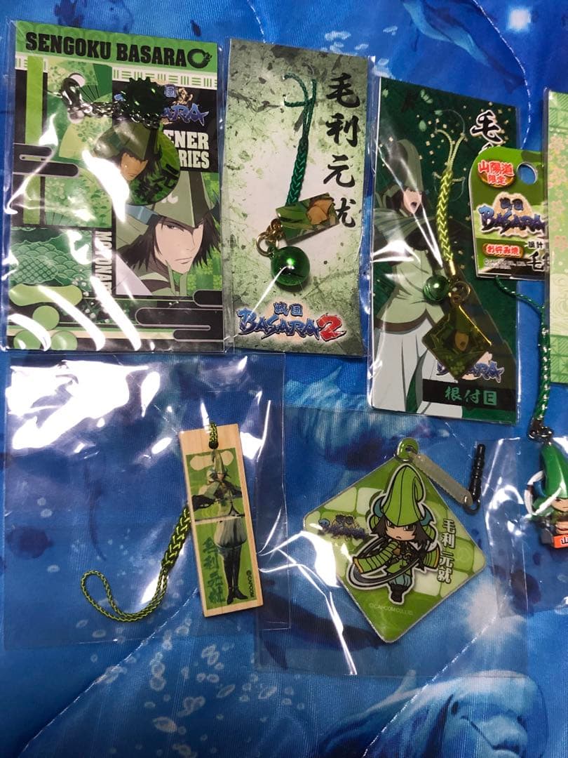 貴重　戦国BASARA ファスナーアクセサリー 毛利元就
