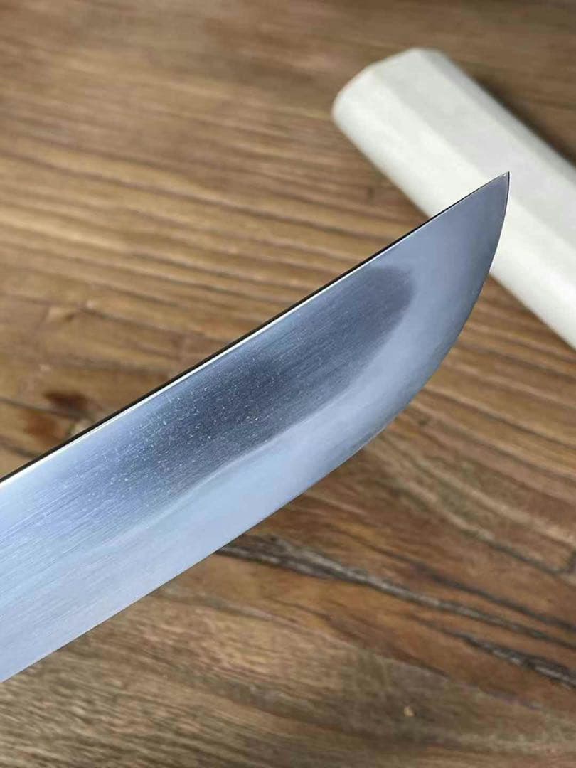 白鞘 平造り 鎧通し 短刀 日本刀 模造刀 鑑賞用 武具 舞踊刀 古兵器