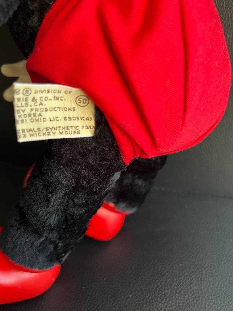 ミッキーマウス　ぬいぐるみ　 LAディズニーランド applause社製