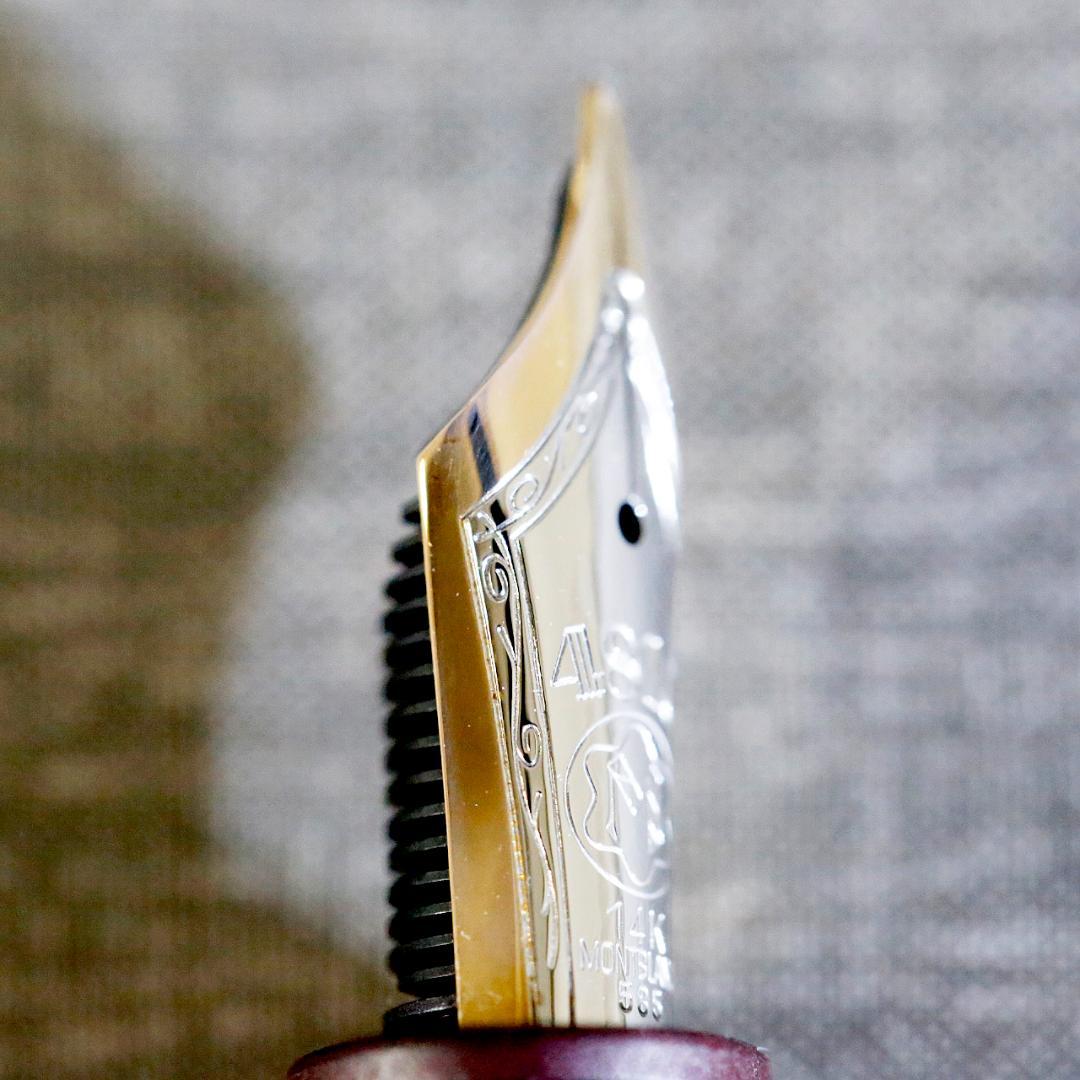 【美品 送料込み】モンブラン 万年筆 １４６ ルグラン ボルドー