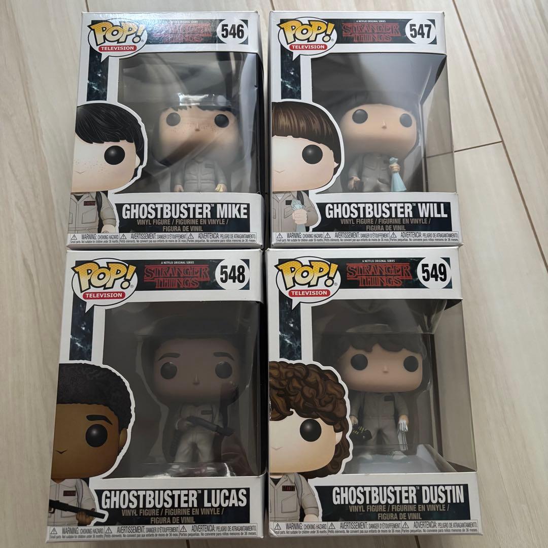 ストレンジャーシングス ゴーストバスター Funko POP フィギュア