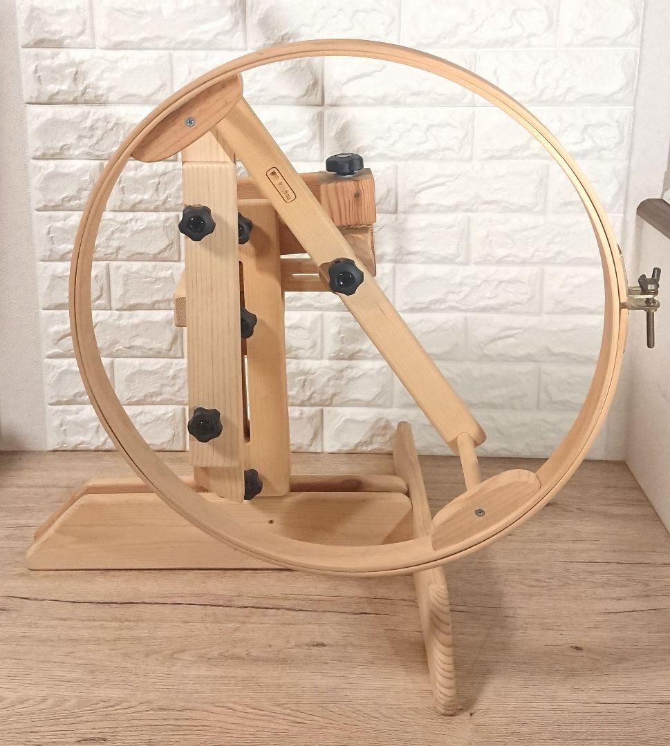 パッチワーク　刺繍用　スタンドフープ　木製　45cm