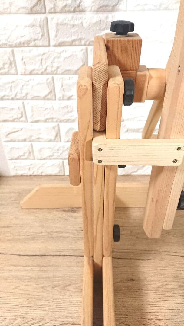 パッチワーク　刺繍用　スタンドフープ　木製　45cm