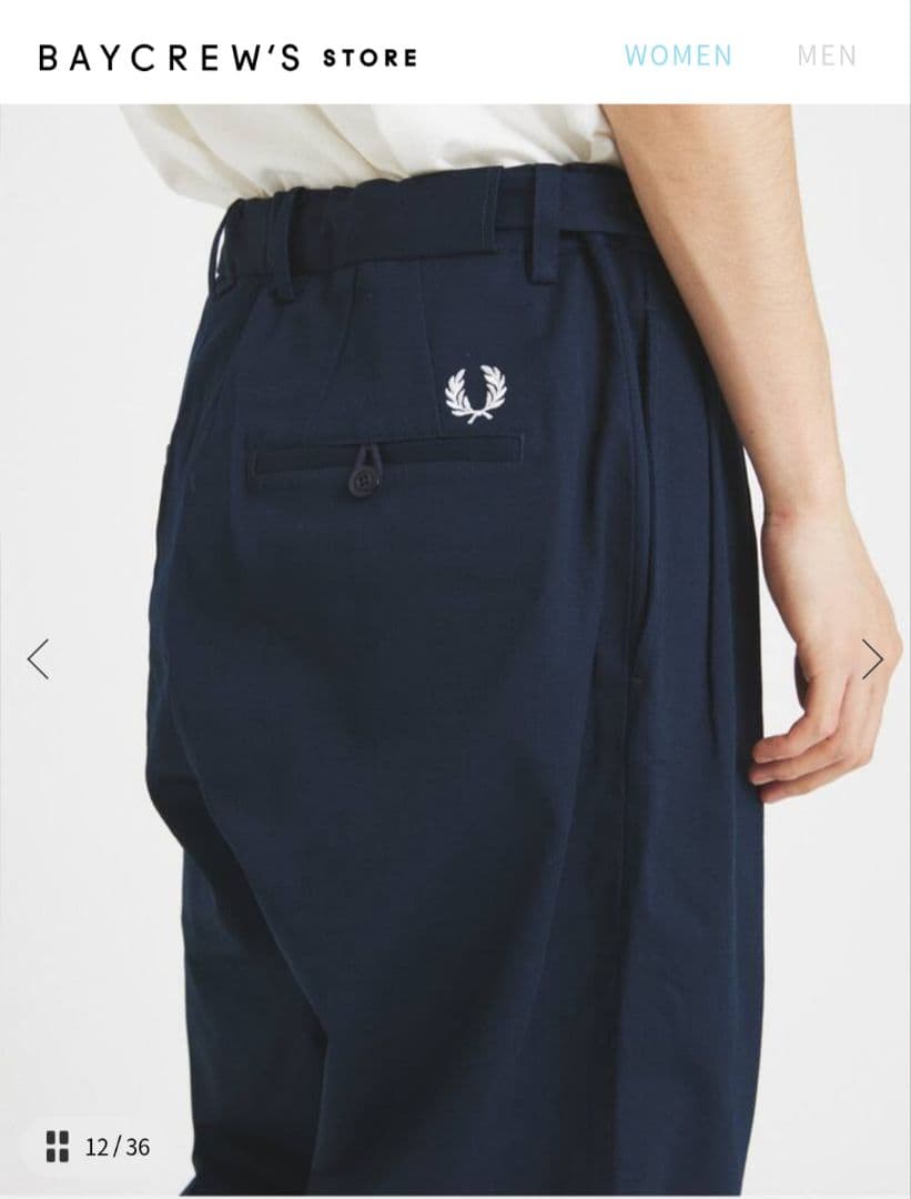 FRED PERRY / フレッドペリー 別注 テニス トラウザー パンツ