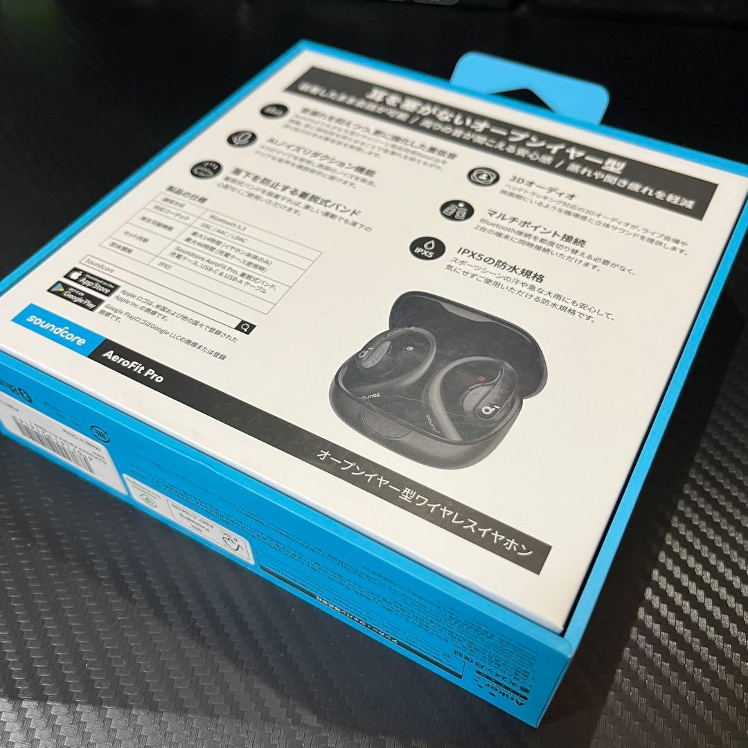 【保証用レシート付】Anker SoundCore Aero Fit Pro