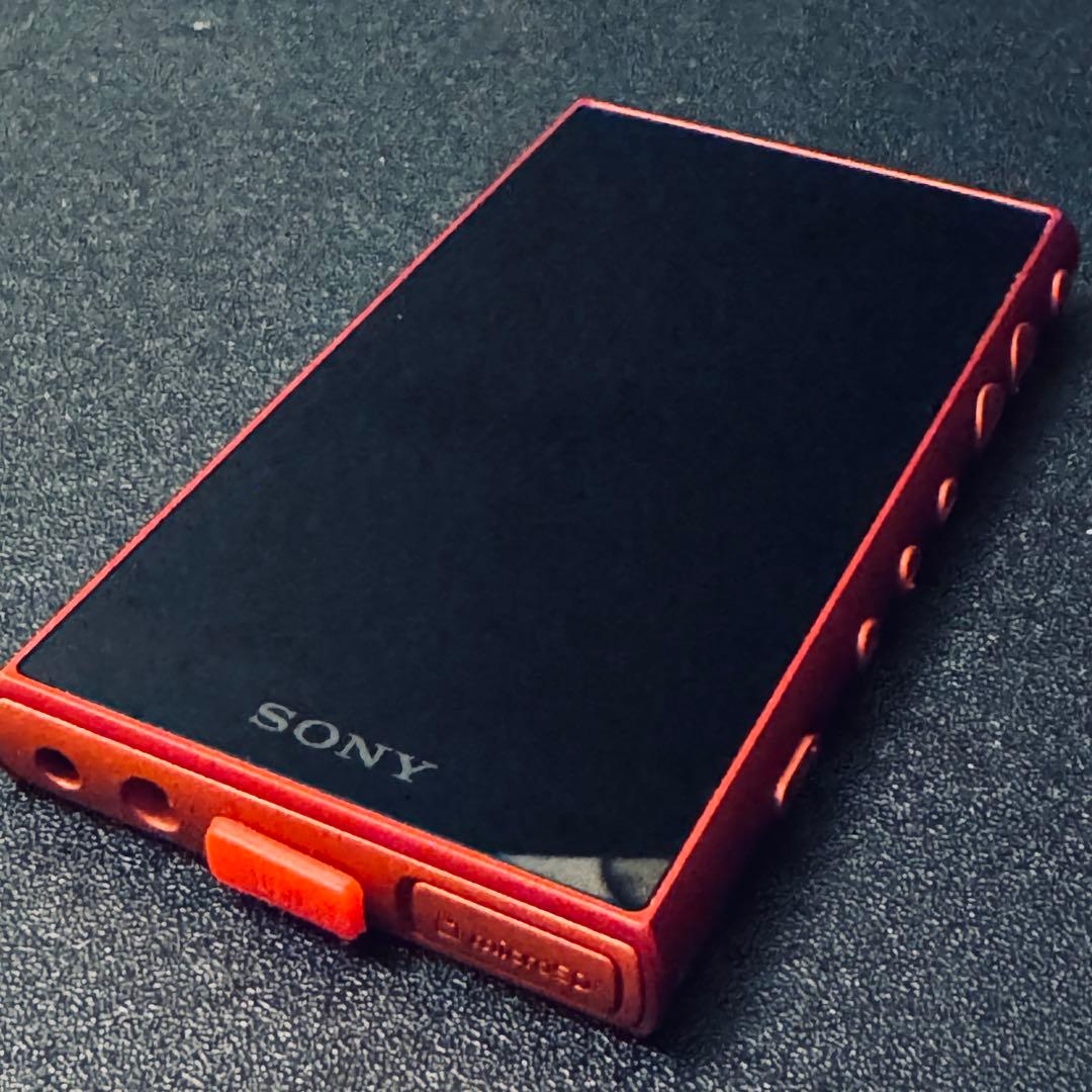 【使用感少なめ】SONY ウォークマン NW-A105 16GB レッド