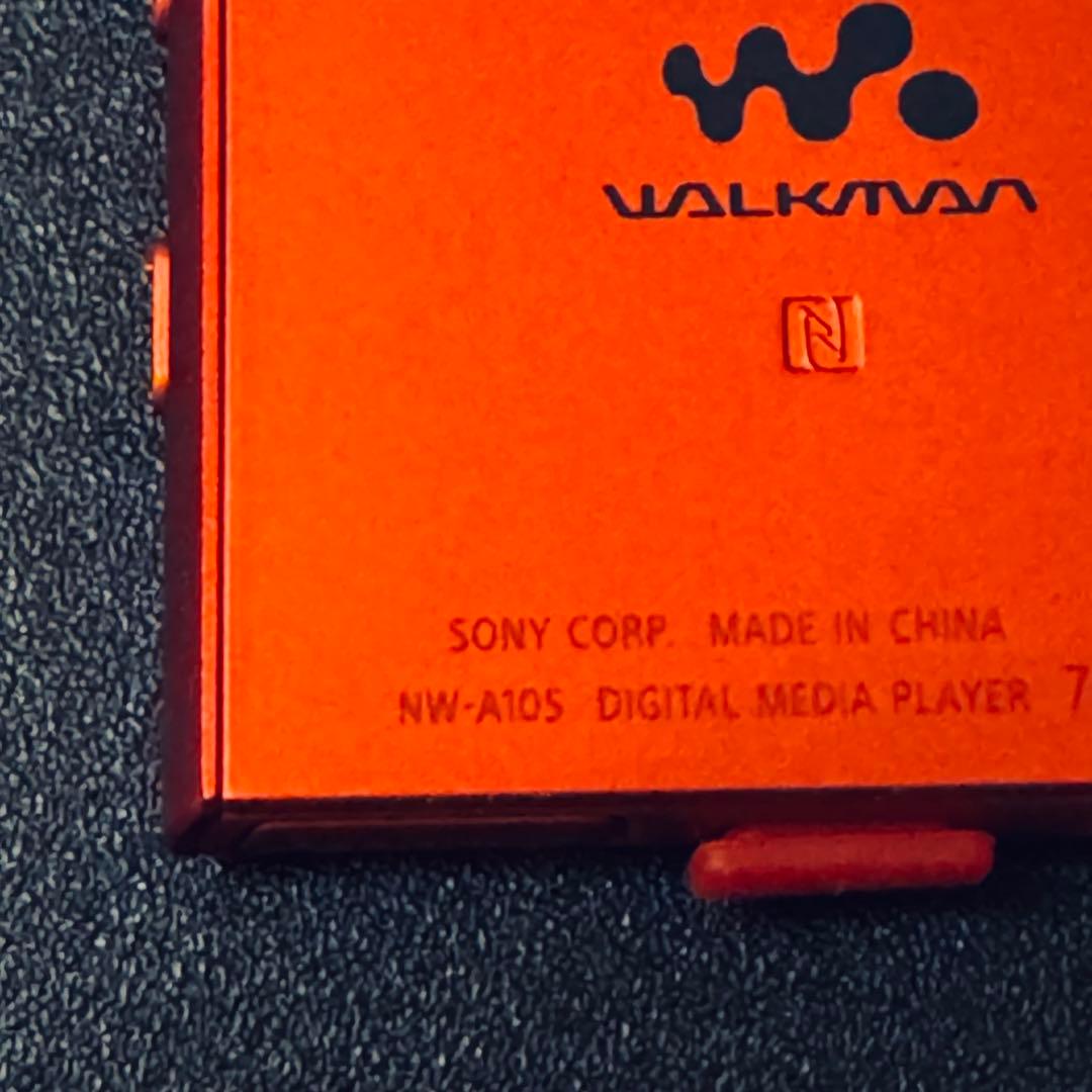 【使用感少なめ】SONY ウォークマン NW-A105 16GB レッド
