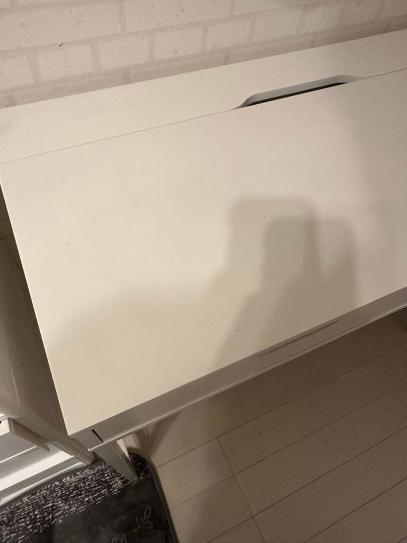 早い者勝ち IKEA ALEX アレクス　ホワイト 100×48cm