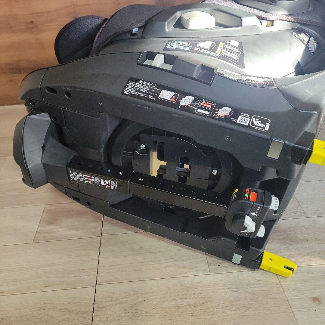 アップリカ チャイルドシート マモリラ ブラック 新生児対応 ISOFIX