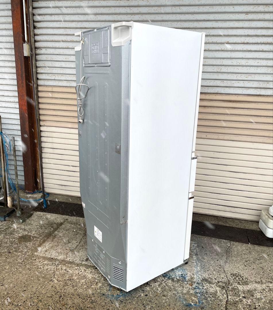 三菱 330L 3ドア冷蔵庫 MR-CX33C-W 2017年製 ホワイト系