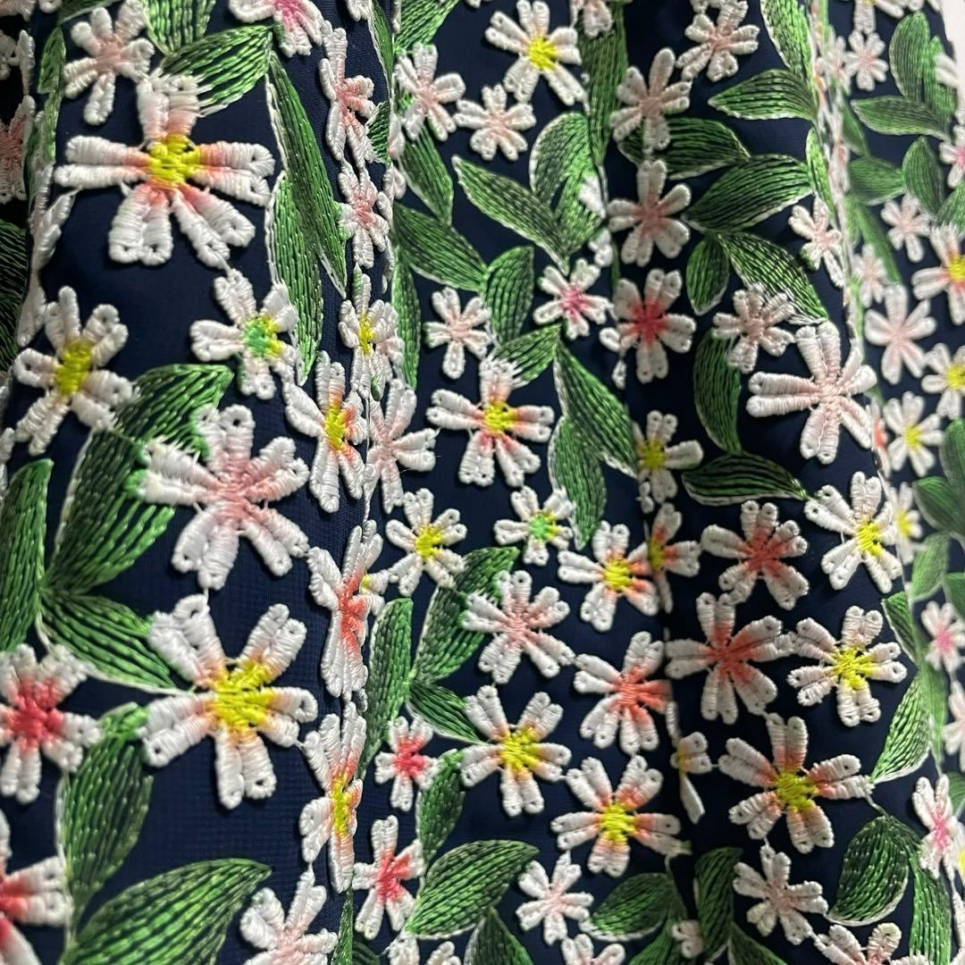 ★未使用★ 定価5万円 TOCCA トッカ 花柄 フレアスカート 総刺繍 S