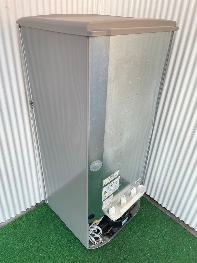 847 アクア シルバー2ドア冷蔵庫 右開き トップフリーザー 一人暮らし 単身