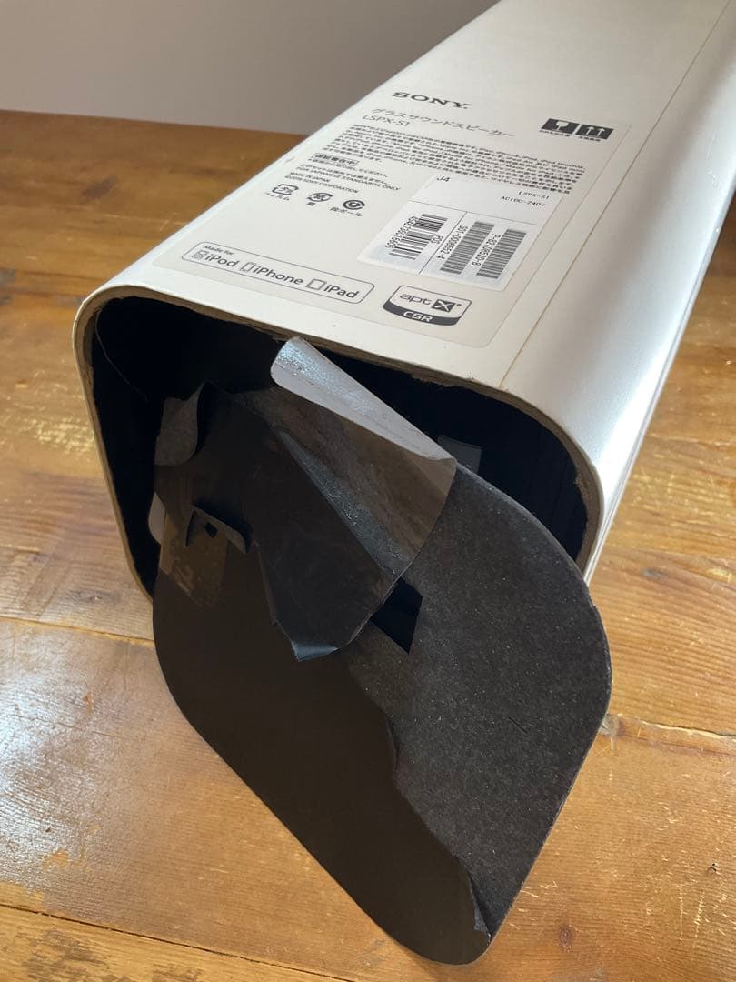 SONY　ソニーグラスサウンドスピーカー　 LSPX-S1