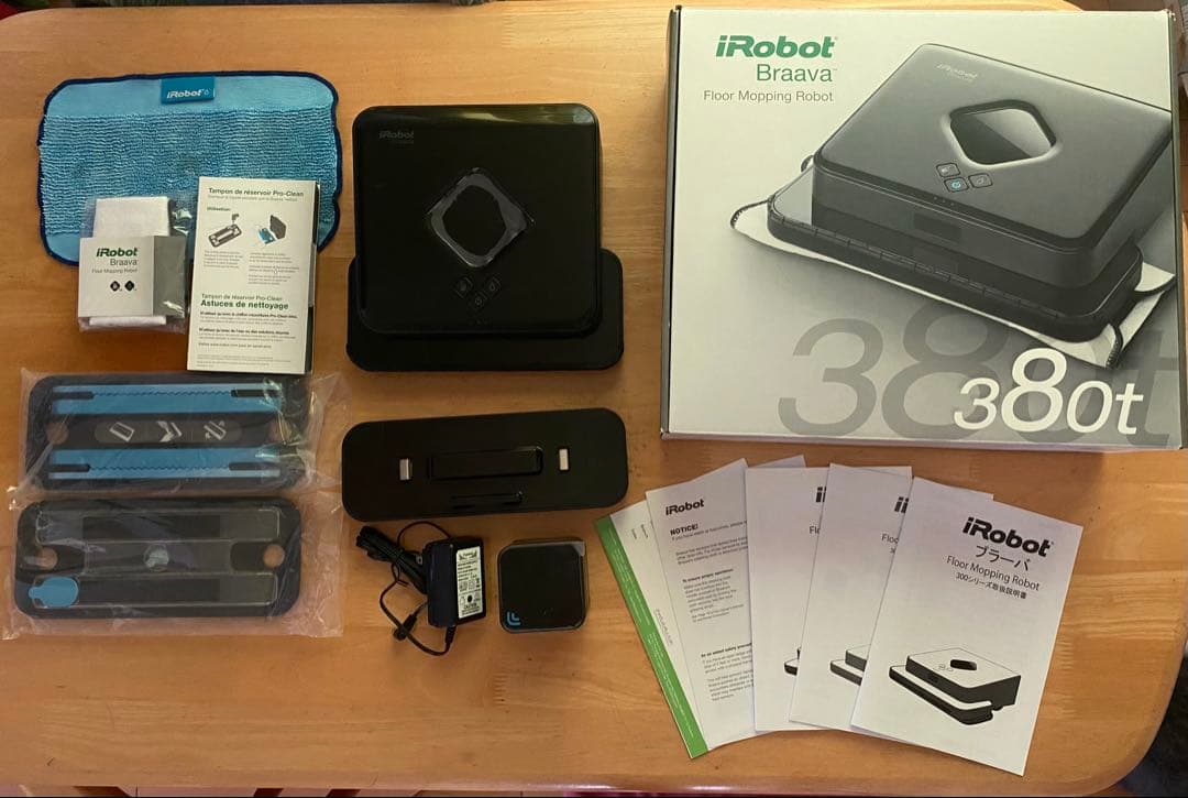 iRobot Brava 380t ロボット掃除機本体　付属品
