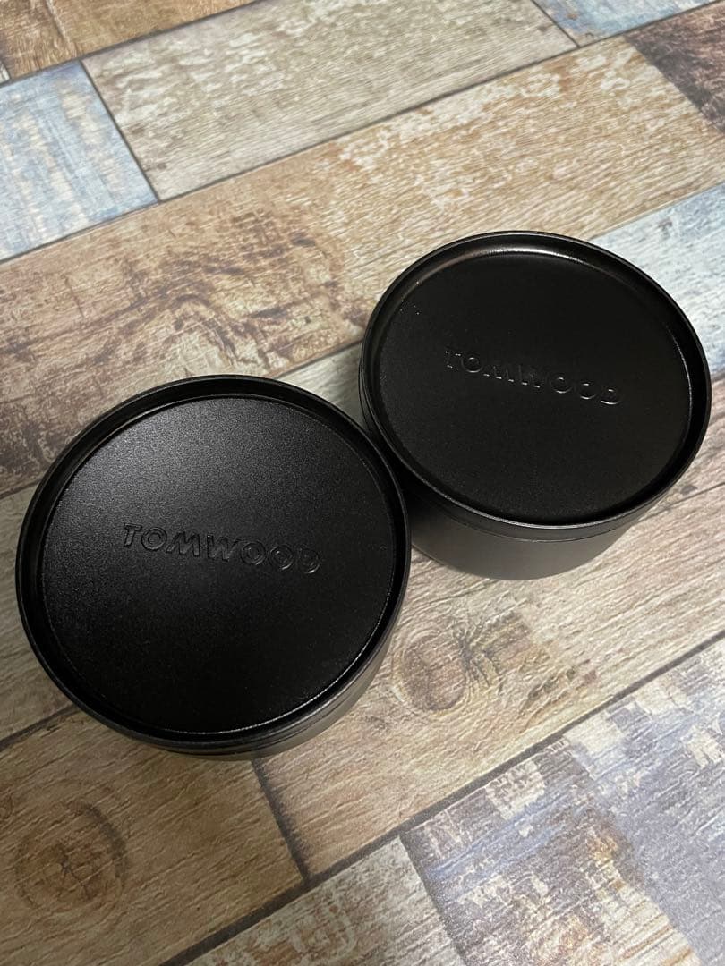 トムウッド TOM WOOD Split Ring ゴールド&シルバー2点セット