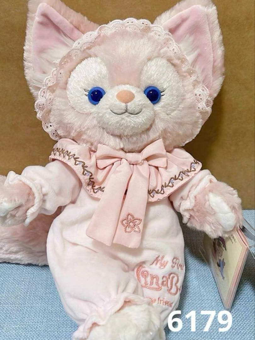 お顔厳選　上海ディズニー　虹　カラフル　リーナベル　ぬいぐるみss6716