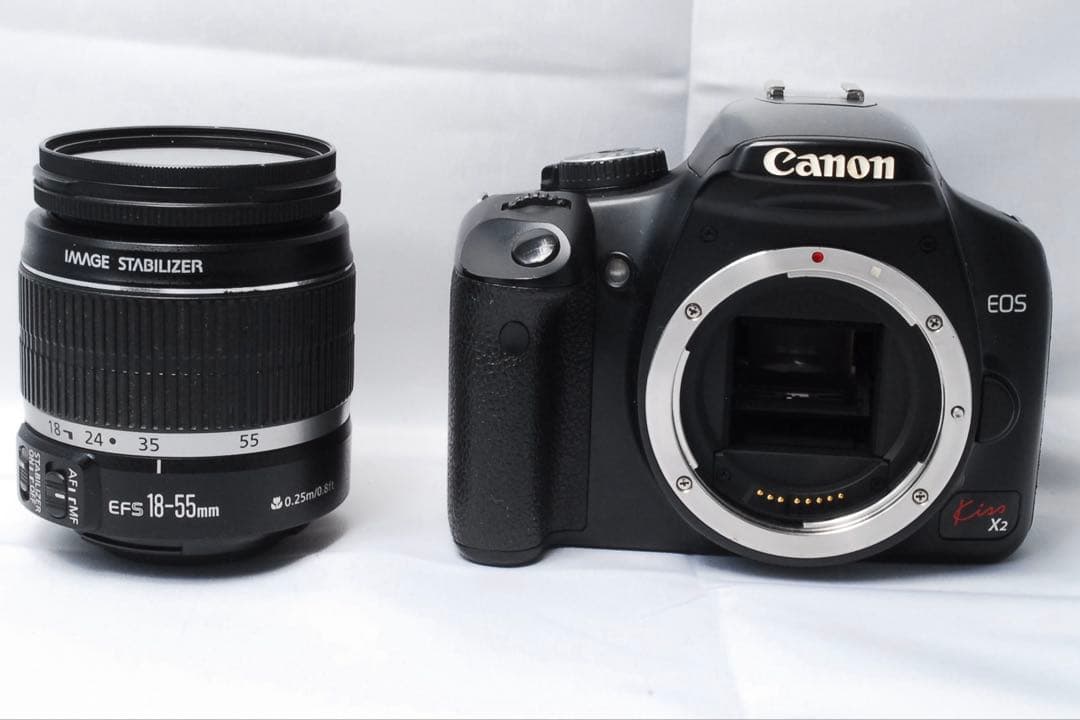 初心者向け❤️Canon kiss X2 シングルレンズセットEF 28-80mm