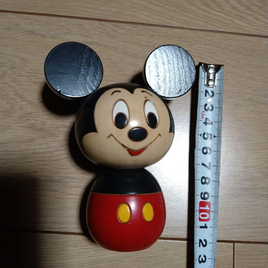 卯三郎こけし ミッキー ミニー2体セット