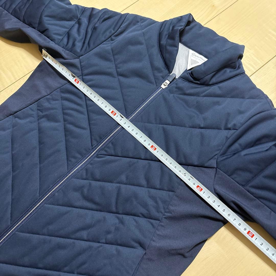 テーラーメイド　ゴルフ　中綿ジャケット　裏起毛厚手スカート　2点　L\M 紺色