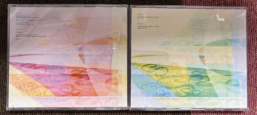 kirara　中山美穂　completeDVDBOX 美品　貴重品