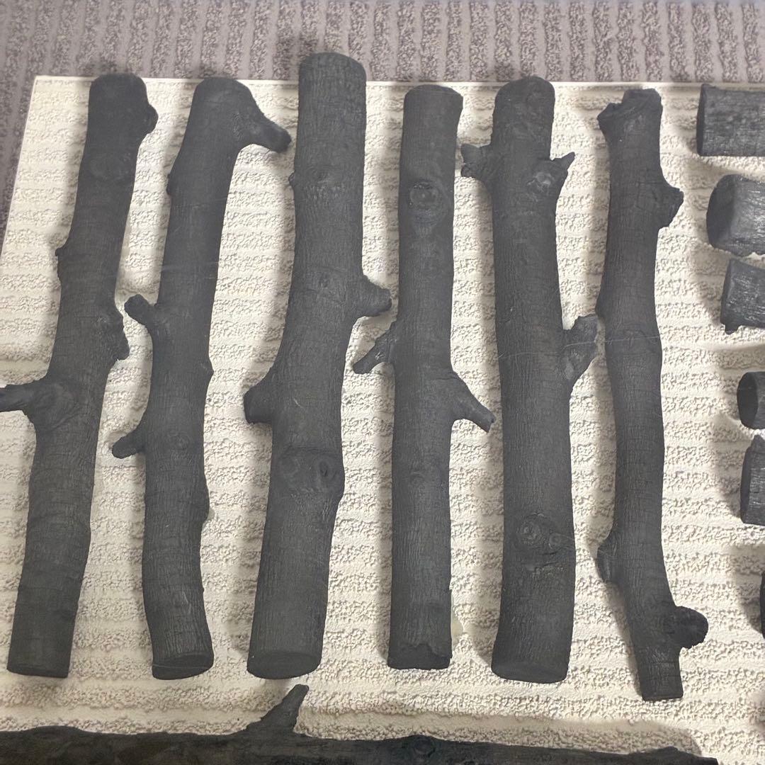 炭アート りんご炭 ウォールアート オブジェ アートパネル インテリア 和モダン