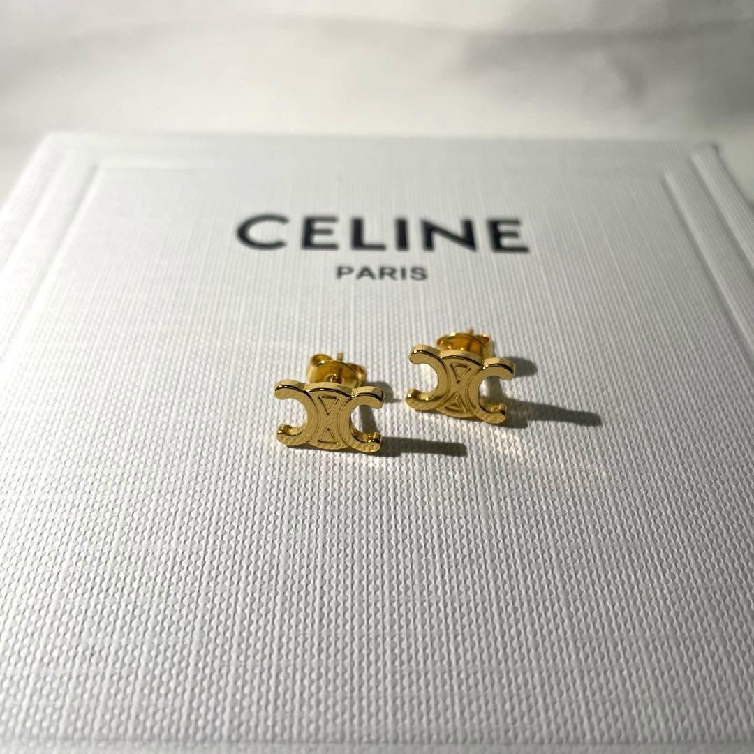 美品✨️ セリーヌ トリオンフピアス