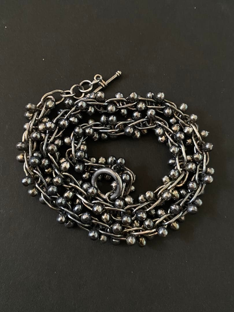 Vintage DNA チェーンリンク ネックレス シルバー925